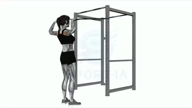 Face pull: posición del ejercicio