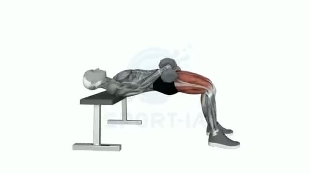 Hip thrust: posición del ejercicio